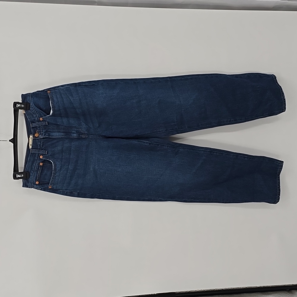 Madewell Womens Baggy Straight Jean's Blue Size 28